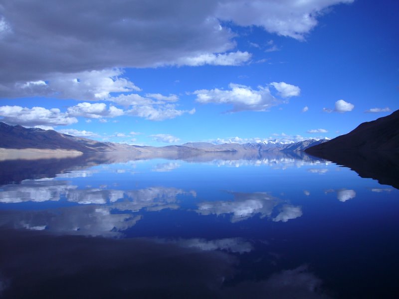 Travel - India - Ladakh - Tso Moriri Trip - Karzog and Tso Moriri - Lake view